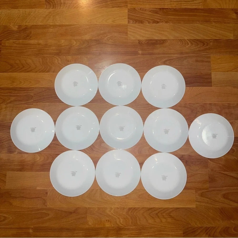 Corelle Set Of 11 ROSEMARIE Bread & Butter Dessert Plates 6 3/4